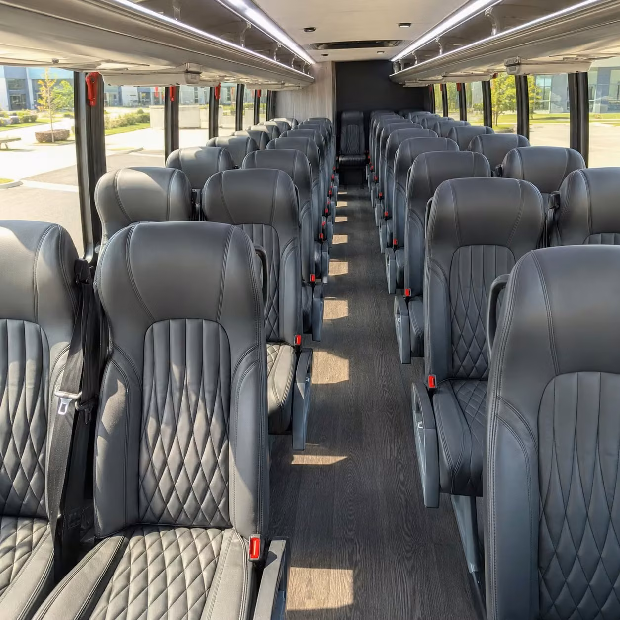 30 passenger minibus interior
