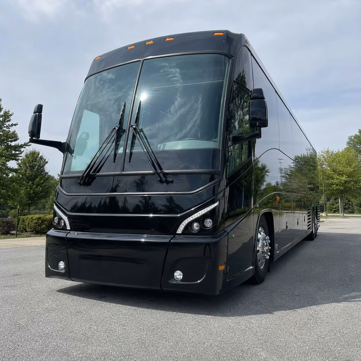 56 passenger charter bus