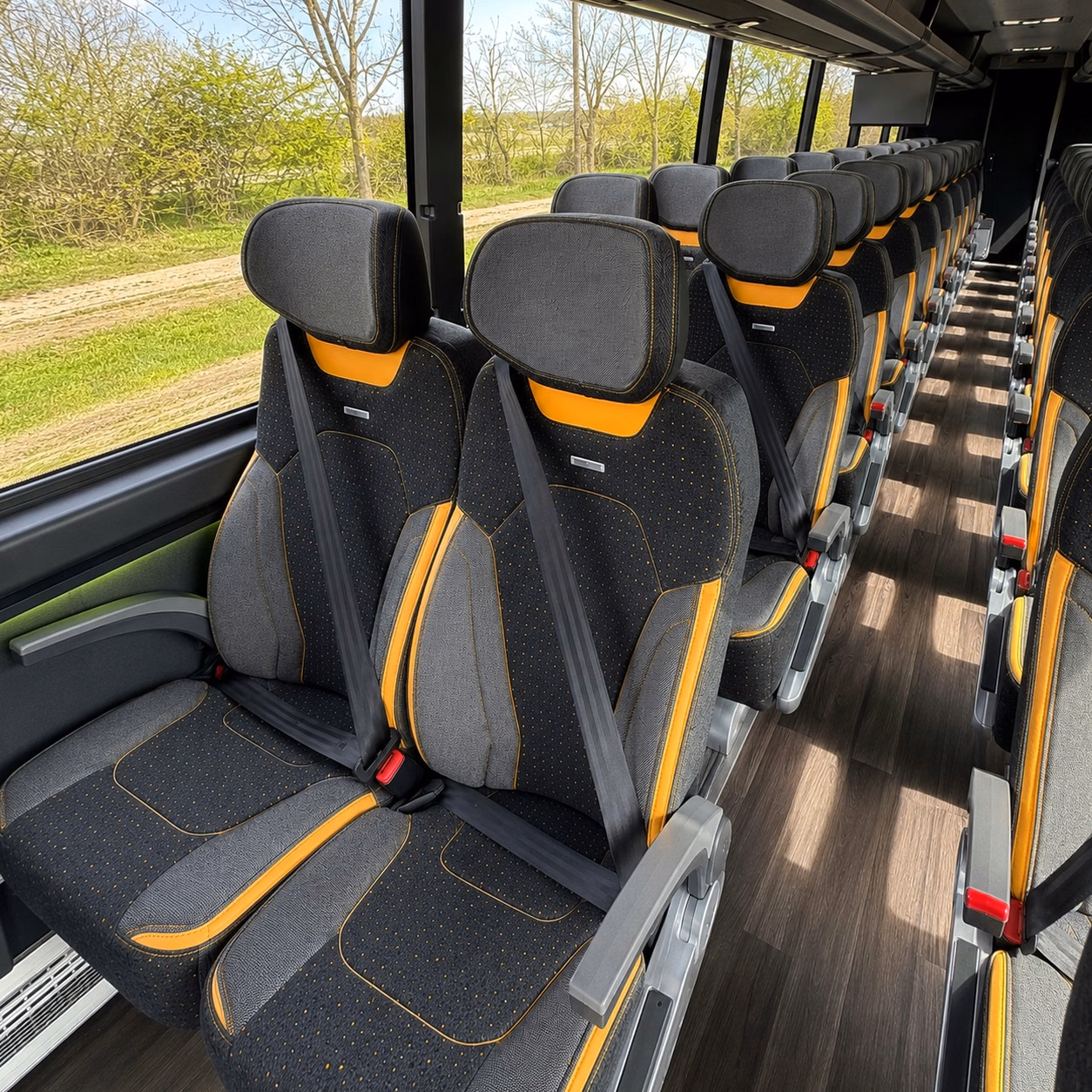 long distance charter bus rentals from hialeah to orlando tampa and beyond