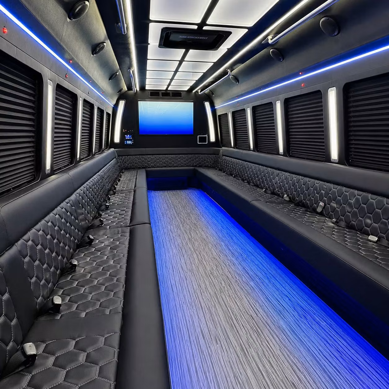 party bus interior