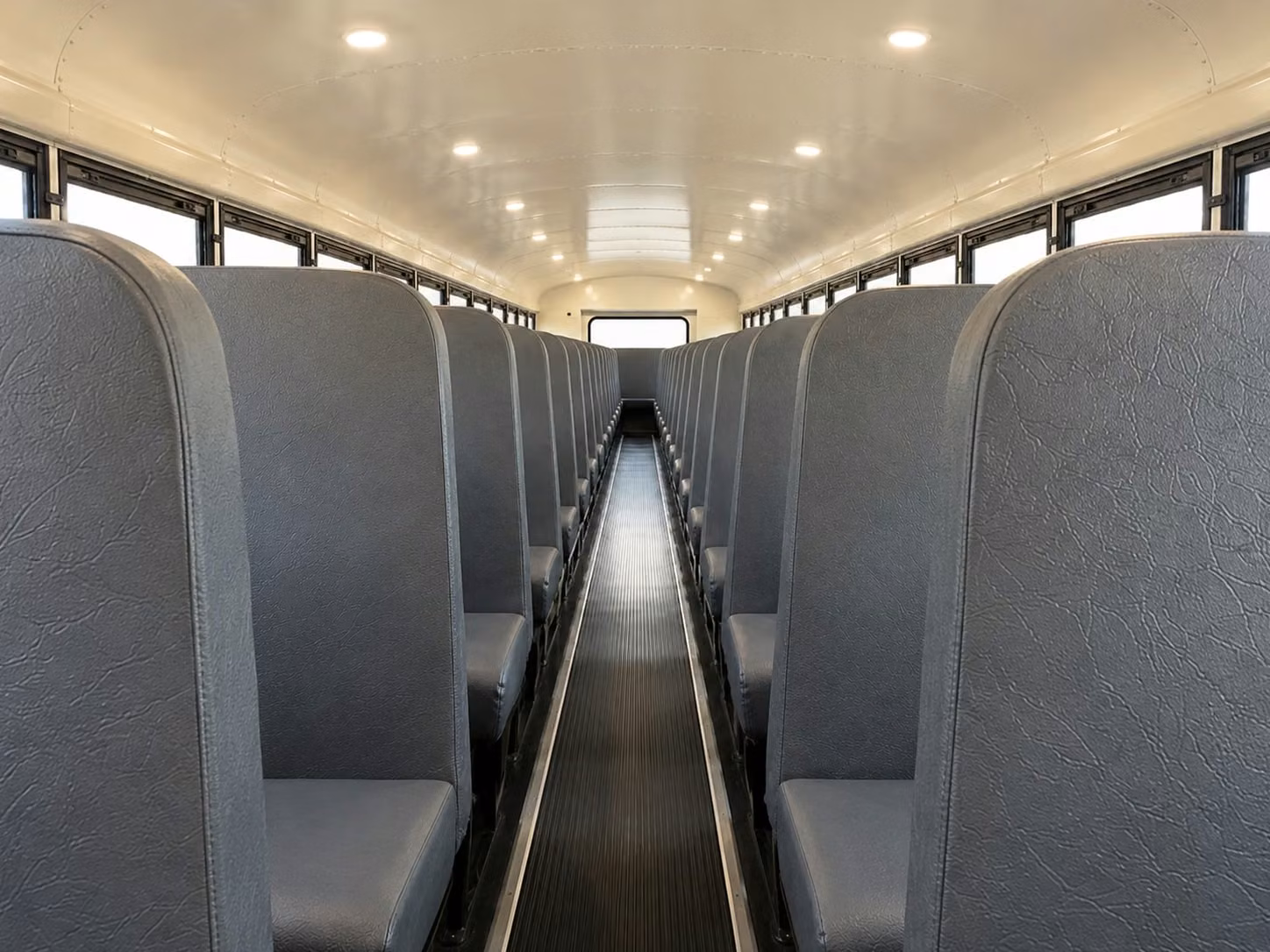 school bus interior