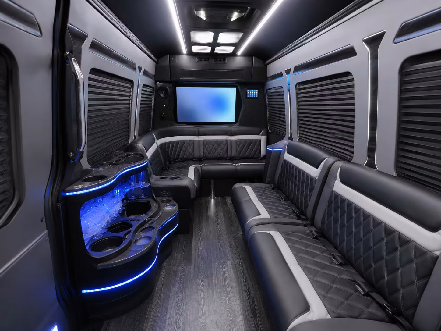 sprinter limousine inside