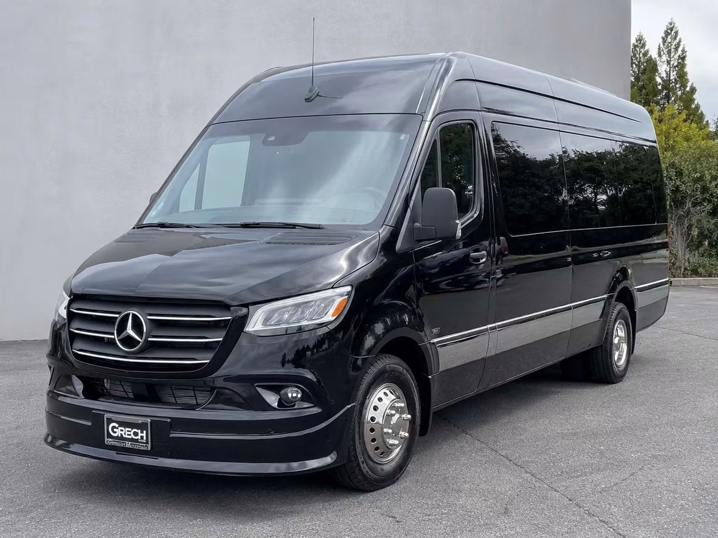 sprinter van with driver